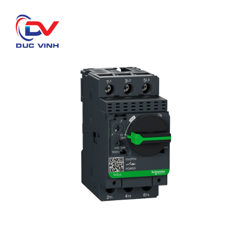 CB bảo vệ động cơ Schneider GV2P03 (0.25-0.4A)