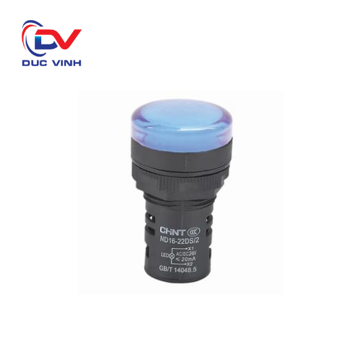 592937 - Đèn báo ND16-22DS/2 24V BLU