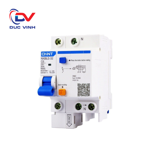 819391 - Áp chống dòng rò NXBLE-32 1P+N C10 30mA 6kA