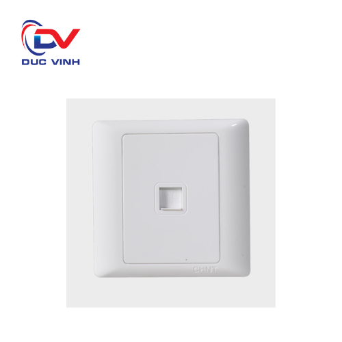 737543 - Bộ ổ cắm mạng đơn Cat 6 màu trắng