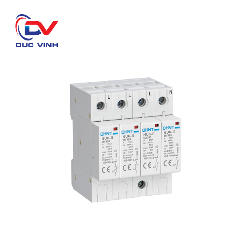 213595 - Bộ chống sét lan truyền NU6-II 40kA/460V 4P