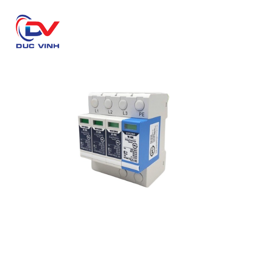 VE-80K 4P - Chống sét Din Type, Class 2, 80kA, 3P4W