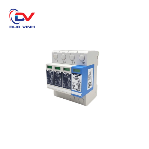 [VE-40K 4P] VE-40K 4P - Chống sét Din Type, Class 2, 40kA, 3P4W