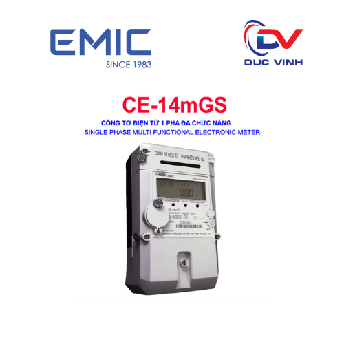 [CE-14mGS] Công tơ điện tử 1 pha đa chức năng CE-14mGS