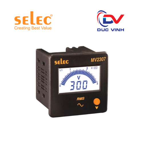 [MV2307] Đồng hồ đo điện áp Selec MV2307