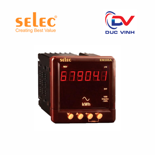 [EM306] Đồng hồ đo điện năng Selec EM306