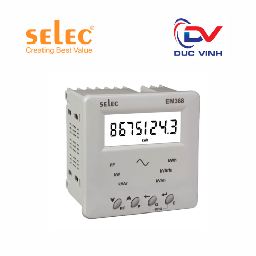 [EM368-C] Đồng hồ đo điện năng Selec EM368-C