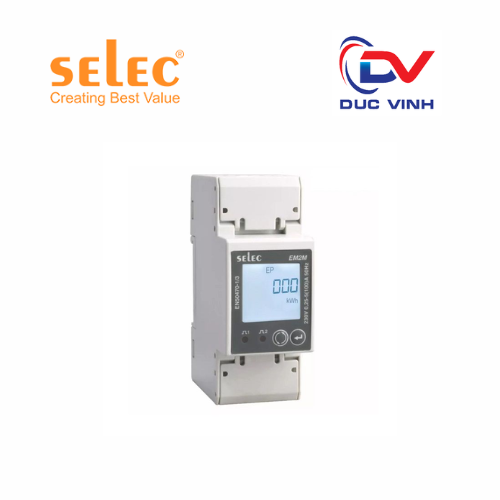[EM2M-1P-C-100A-CE] Đồng hồ đo điện đa năng Selec EM2M-1P-C-100A-CE