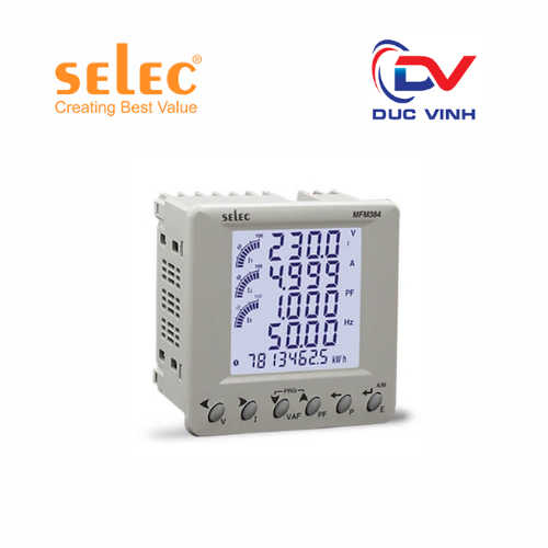 [MFM384-C] Đồng hồ đo đa chức năng SELEC MFM384-C