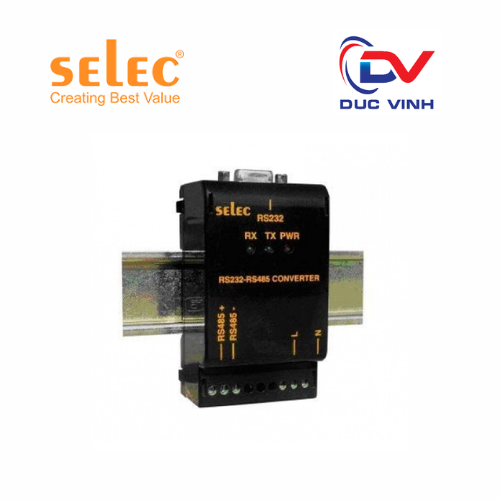 [AC-RS485-RS232-ISO] Bộ chuyển đổi RS485-232 Selec AC-RS485-RS232-ISO