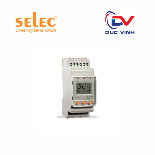 [VPRA2M] Rơ le bảo vệ điện áp Selec VPRA2M