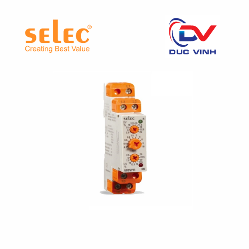 [600VPR-310/520] Rơ le bảo vệ pha và điện áp Selec 600VPR-310/520