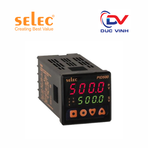 [0-0-00] Bộ điều khiển nhiệt độ Selec PID500-T-0-0-00 48x48mm