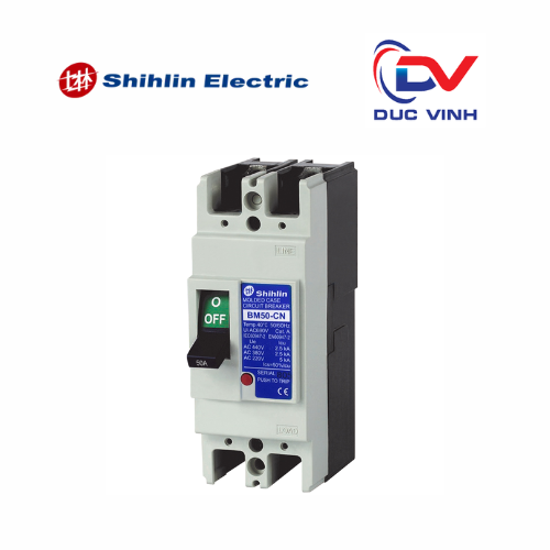 [BM50-CN] MCCB 2P 10A 2.5kA - BM50-CN - Shihlin