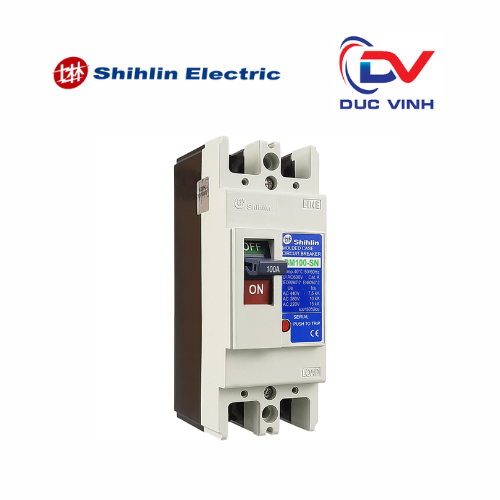 [BM100-SN] MCCB 2P 10A 15kA - BM100-SN - Shihlin