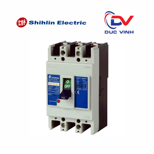 [BM100-SN] MCCB 3P 10A 15kA - BM100-SN - Shihlin