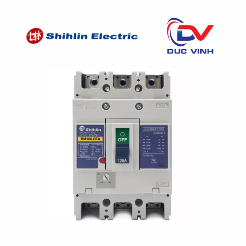 [BM160-RTA] MCCB 3P 70kA - BM160-RTA - Shihlin