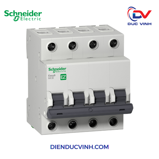 [EZ9F34440] Easy9 MCB 4P 40A C 4500A 400V Miniature Circuit Breaker