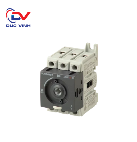 22003004 - Bộ ngắt mạch Isolator SIRCO 3P 40A LBS 3 cực lọai ON-OFF Socomec