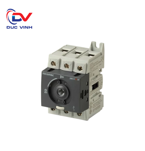 22003008 - Bộ ngắt mạch Isolator SIRCO 3P 80A LBS 3 cực lọai ON-OFF Socomec