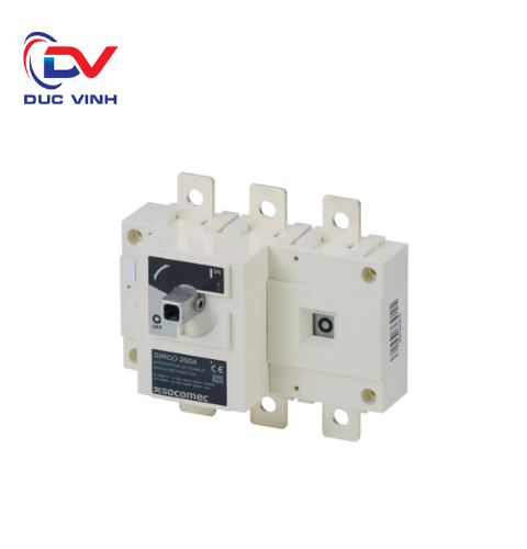 26003026 - Bộ ngắt mạch SIRCO 3P 250A  LBS 3 cực lọai ON-OFF Socomec