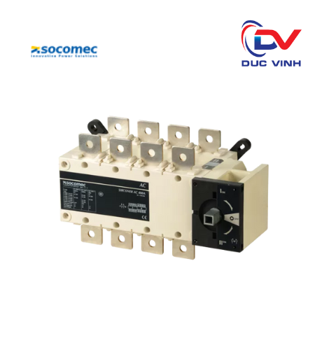 41AC4040 - Bộ chuyển nguồn bằng tay MTS 4P 400A Socomec