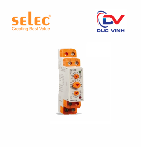 Rơ le bảo vệ pha và điện áp Selec 600VPR-310/520