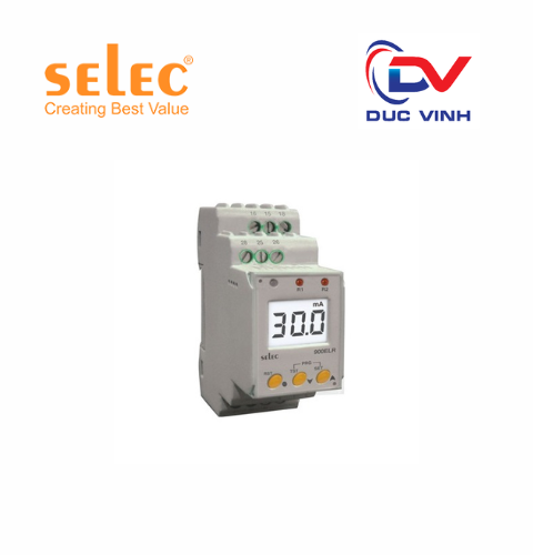 Rơ le bảo vệ dòng rò và chạm đất Selec 900ELR-2-230V