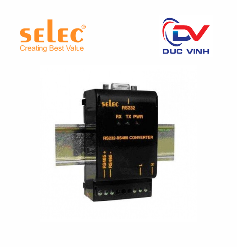 Bộ chuyển đổi RS485-232 Selec AC-RS485-RS232-ISO