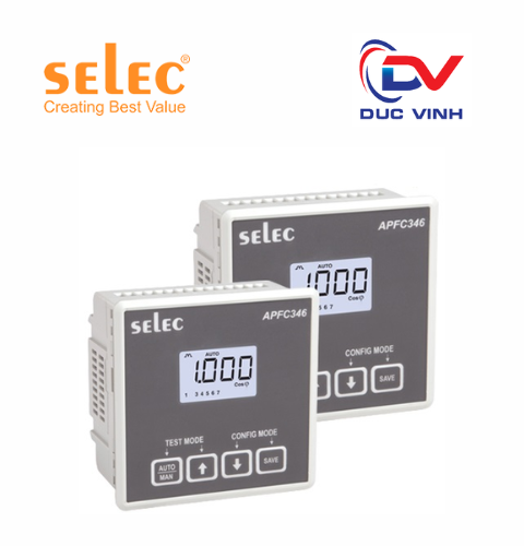 Bộ điều khiển tụ bù Selec APFC346