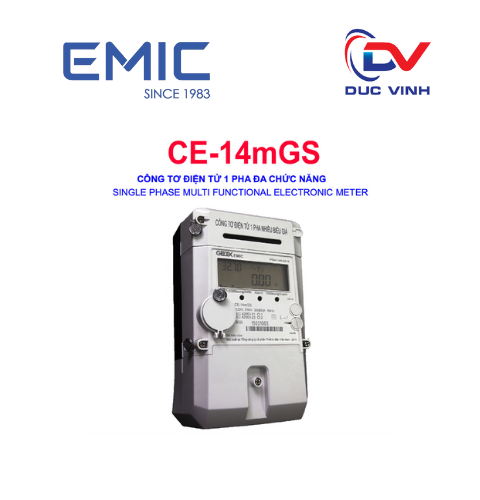 Công tơ điện tử 1 pha đa chức năng CE-14mGS
