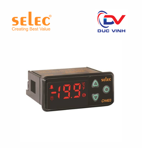 Bộ điều khiển nhiệt độ Selec CH403-1-NTC
