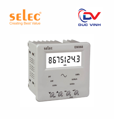 Đồng hồ đo điện năng Selec EM368-C