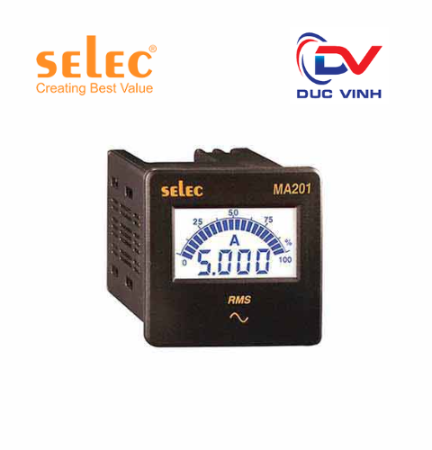 Đồng hồ ampe SELEC MA201