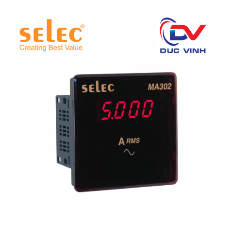 Đồng hồ ampe SELEC MA302