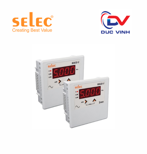 Đồng hồ tủ điện dạng số Selec MA32-3