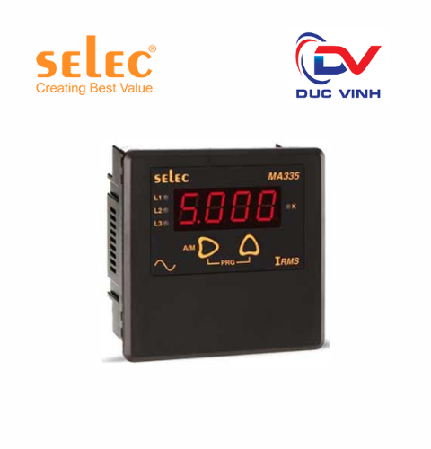Đồng hồ ampe SELEC MA335
