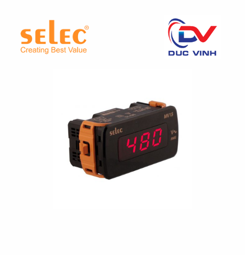 Đồng hồ đo Điện áp DC Selec MV15-DC-200V