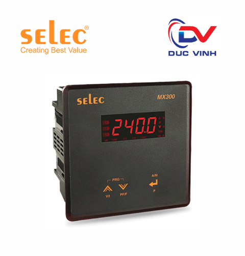 Đồng hồ đo điện áp, dòng điện và tần số Selec MX300-C