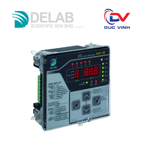 Bộ điều khiển tụ bù Delab NV-5