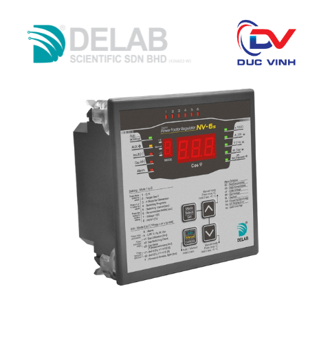 Bộ điều khiển tụ bù Delab NV-6s