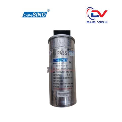 Tụ bù 1P 2,5Kvar 250V 50Hz - SGKJ-0.25-2.5-1