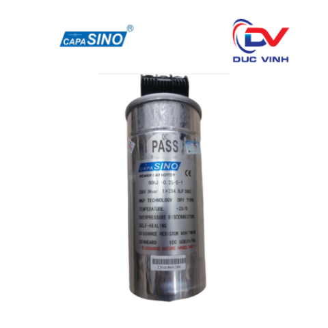 Tụ bù 1P 5Kvar 250V 50Hz - SGKJ-0.25-5-1