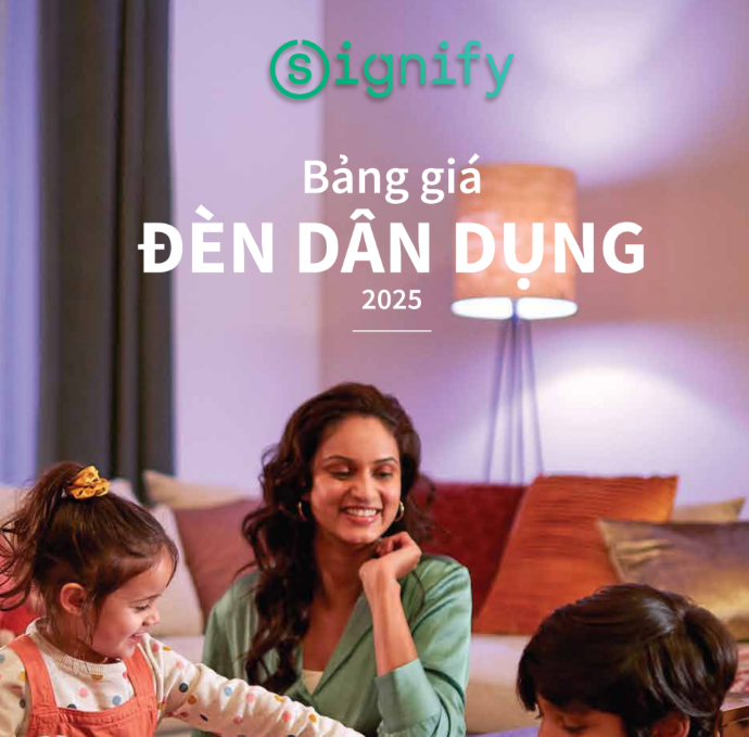 Bảng giá đèn dân dụng hãng PHILIPS 2026