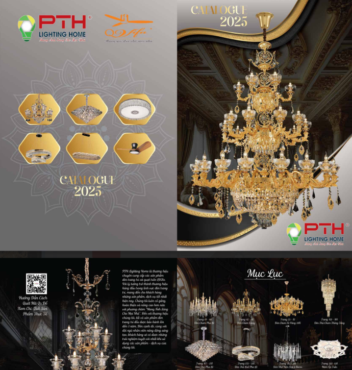 Bảng giá sản phẩm hãng PTH Lighting Home mới nhất