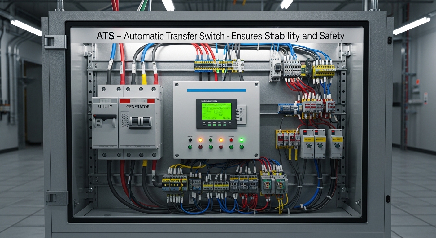 Thiết Bị Điện ATS Chuyển Nguồn Tự Động Giúp Hệ Thống Luôn Ổn Định & An Toàn