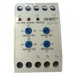 Rơ le Bảo vệ pha và điện áp Chint XJ3-D