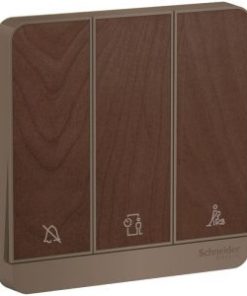Bộ công tắc không làm phiền, xin dọn phòng, vui lòng chờ Schneider E8333DMWS_WD_G19