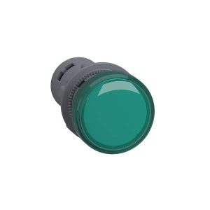 Đèn báo pha Schneider XA2EVB3LC 24V 22mm (xanh lá cây)