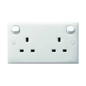 Ổ cắm đơn 3 chấu E25R_WE_G19